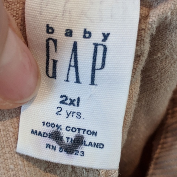 Baby GAP courduroy button down jacket 2XL/2T - Picture 3 of 4